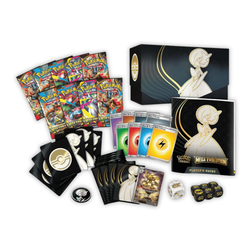 Pokémon TCG: Mega Evolution Elite Trainer Box (Mega Gardevoir) – Pre Order