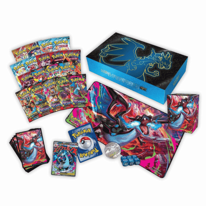 Pokémon Mega Charizard ultra premium collection contents