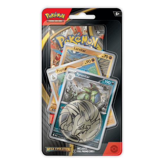 Pokémon TCG: Mega Evolution Premium Checklane Blister – Tyranitar - Pre Order