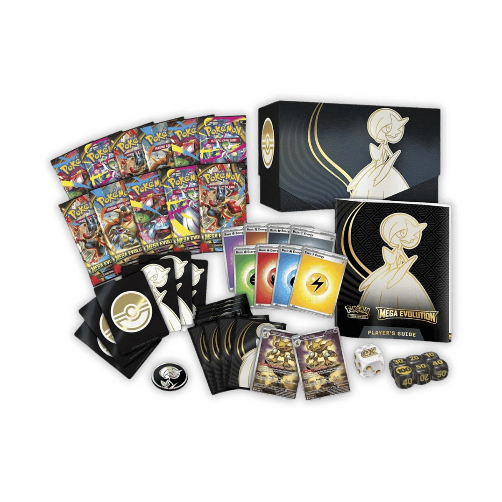 Pokémon Mega Evolutions Gardevoir Elite Trainer Box Pokémon Centre exclusive contents
