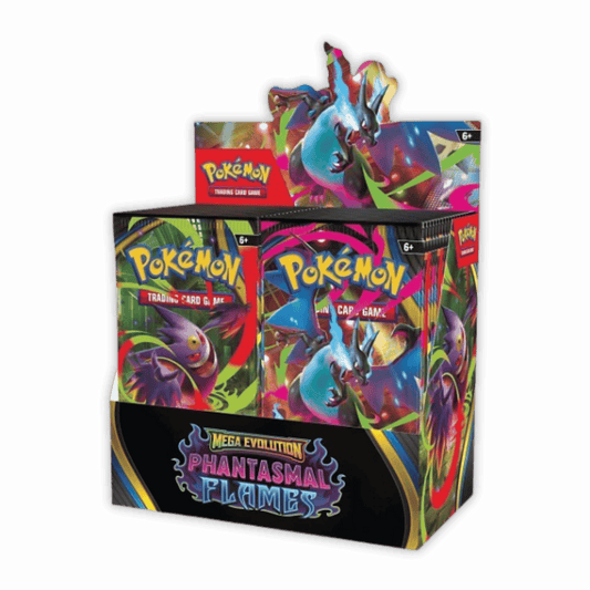 Pokémon Mega Evolutions Phantasmal Flames booster box