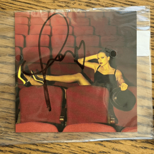 The Life of a Showgirl: It’s Frightening Edition CD with Poster + Hand Signed Photo